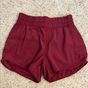 Mondetta Burgandy Athletic Running Shorts